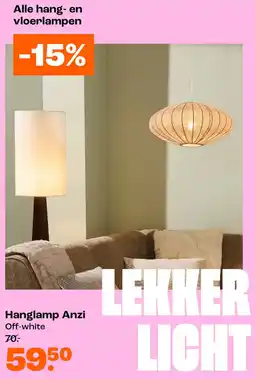 Kwantum Hanglamp Anzi aanbieding
