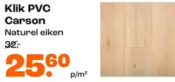 Kwantum Klik PVC Carson aanbieding