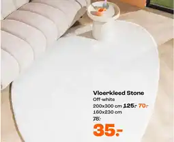 Kwantum Vloerkleed Stone aanbieding