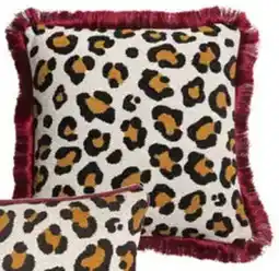 Kwantum Kussen Panter Fringe aanbieding