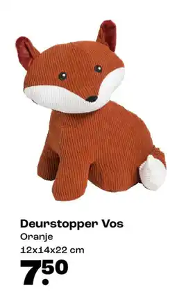 Kwantum Deurstopper Vos aanbieding