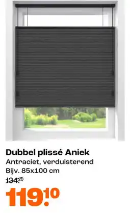 Kwantum Dubbel plissé Aniek aanbieding