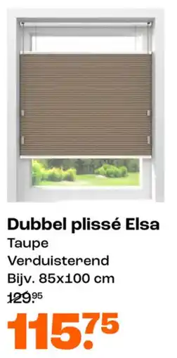 Kwantum Dubbel plissé Elsa aanbieding