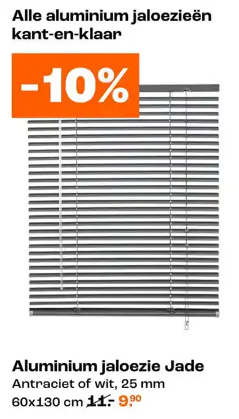 Kwantum Aluminium jaloezie Jade aanbieding