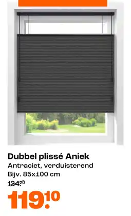 Kwantum Dubbel plissé Aniek aanbieding