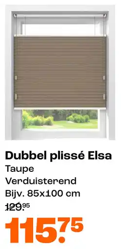 Kwantum Dubbel plissé Elsa aanbieding