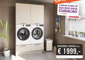 Keukendepot BIJKEUKEN LINCOLN Zand aanbieding