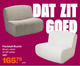 Kwantum Fauteuil Busto aanbieding