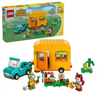 Intertoys LEGO Animal Crossing Leifs caravan en tuinwinkel 77054 aanbieding