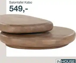 IN.HOUSE Salontafel Kabo aanbieding