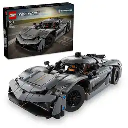 Intertoys LEGO Technic Koenigsegg Jesko Absolut grijze hypercar 42173 aanbieding