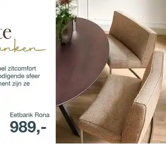 IN.HOUSE Eetbank Rona aanbieding