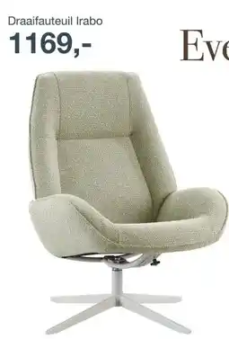 IN.HOUSE Draaifauteuil Irabo aanbieding