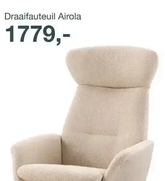 IN.HOUSE Draaifauteuil Airola aanbieding