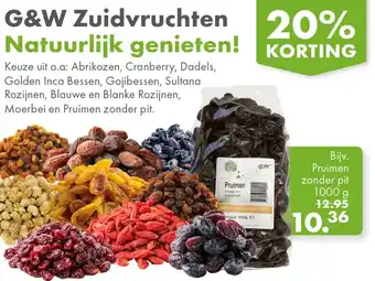Gezond & Wel G&W Zuidvruchten aanbieding