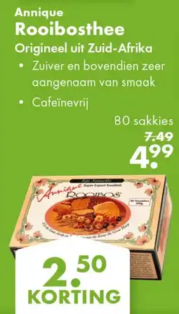 Gezond & Wel Annique Rooibosthee aanbieding