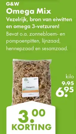 Gezond & Wel G&W Omega Mix aanbieding