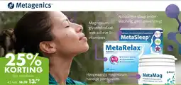 Gezond & Wel Metagenics aanbieding