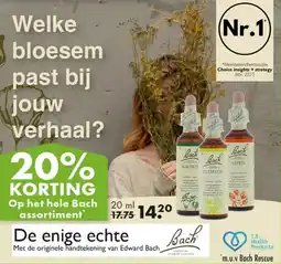 Gezond & Wel Bach bloesem aanbieding