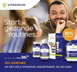 Gezond & Wel VITAKRUID aanbieding