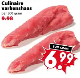 CoopCompact Culinaire varkenshaas aanbieding
