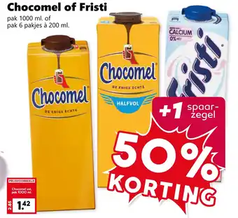 CoopCompact Chocomel of Fristi aanbieding