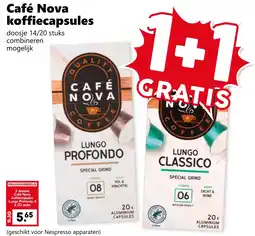 CoopCompact Café Nova koffiecapsules aanbieding