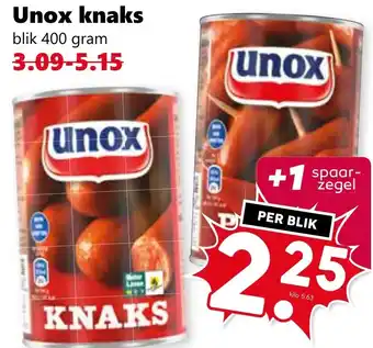 CoopCompact Unox knaks aanbieding