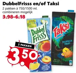 CoopCompact DubbelFrisss en/of Taksi aanbieding