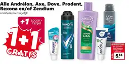 CoopCompact Alle Andrélon, Axe, Dove, Prodent, Rexona en/of Zendium aanbieding