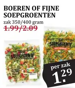 CoopCompact BOEREN OF FIJNE SOEPGROENTEN aanbieding
