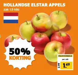 Coop HOLLANDSE ELSTAR APPELS aanbieding