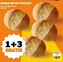 Coop RONDE WITTE PISTOLET aanbieding