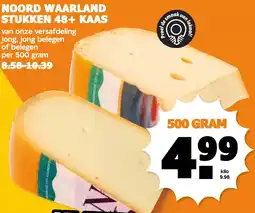 Coop NOORD WAARLAND STUKKEN 48+ KAAS aanbieding