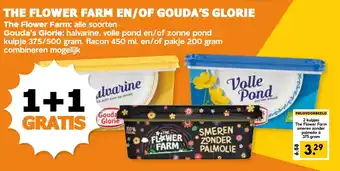 Coop THE FLOWER FARM EN/OF GOUDA'S GLORIE aanbieding