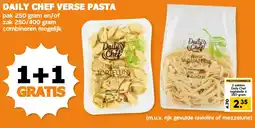 Coop DAILY CHEF VERSE PASTA aanbieding