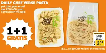 Coop DAILY CHEF VERSE PASTA aanbieding