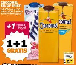 Coop CHOCOMEL EN/OF FRISTI aanbieding