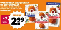 Coop VAN DOBBEN CROQUETTEN OF BITTERBALLEN aanbieding