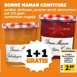 Coop BONNE MAMAN CONFITURE aanbieding