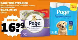 Coop PAGE TOILETPAPIER aanbieding