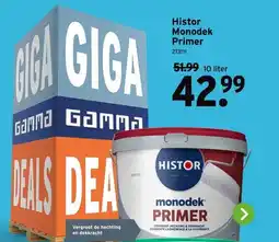 GAMMA Histor Monodek Primer 213111 aanbieding