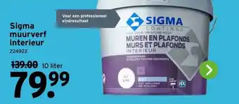 GAMMA Sigma muurverf interieur 224922 aanbieding
