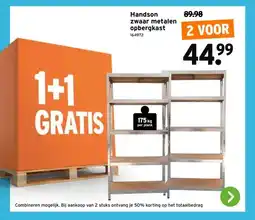 GAMMA Handson zwaar metalen opbergkast 164972 aanbieding