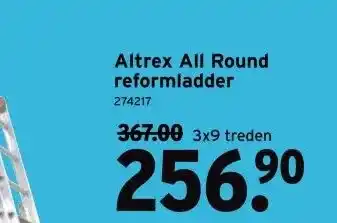 GAMMA Altrex All Round reformladder aanbieding