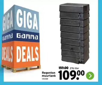GAMMA Regenton muurtank aanbieding