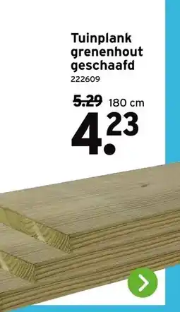 GAMMA Tuinplank grenenhout geschaafd aanbieding