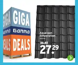 GAMMA Aqua-pan dakpanplaat aanbieding