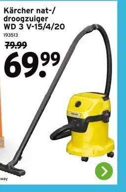 GAMMA Kärcher nat aanbieding