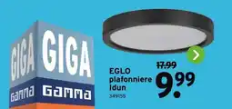 GAMMA EGLO plafonniere Idun aanbieding